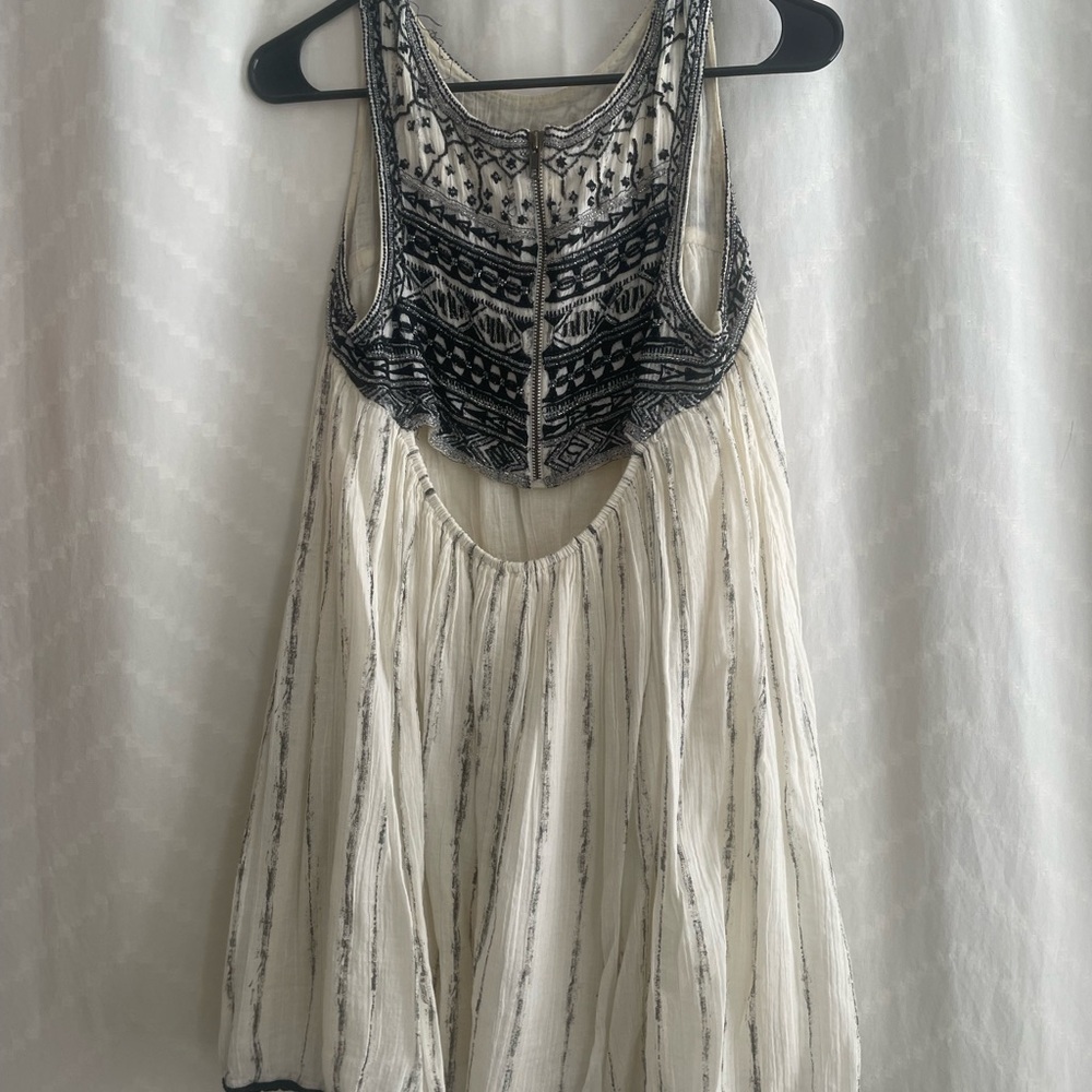 free people beaded mini dress Twilight LowStock:43560837021747 line silhouette* Hidden side Pink dress Long Sleeve Trim Detail Size:US18/UK22